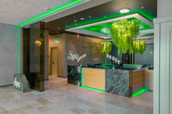 Spa reception